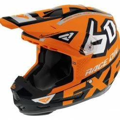 FXR 6D ATR-2 Youth Helmet -Cheap Kids Motorcycle Gear Store fxr6 datr2 youth helmet orange black silver