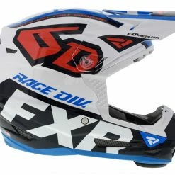 FXR 6D ATR-2 Youth Helmet -Cheap Kids Motorcycle Gear Store fxr6 datr2 youth helmet white red blue 3