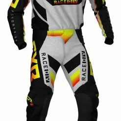 FXR Youth Podium MX Pants -Cheap Kids Motorcycle Gear Store fxr podium mx pants black hi viz yellow grey