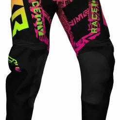 FXR Youth Podium MX Pants -Cheap Kids Motorcycle Gear Store fxr podium mx pants navy hi viz yellow white