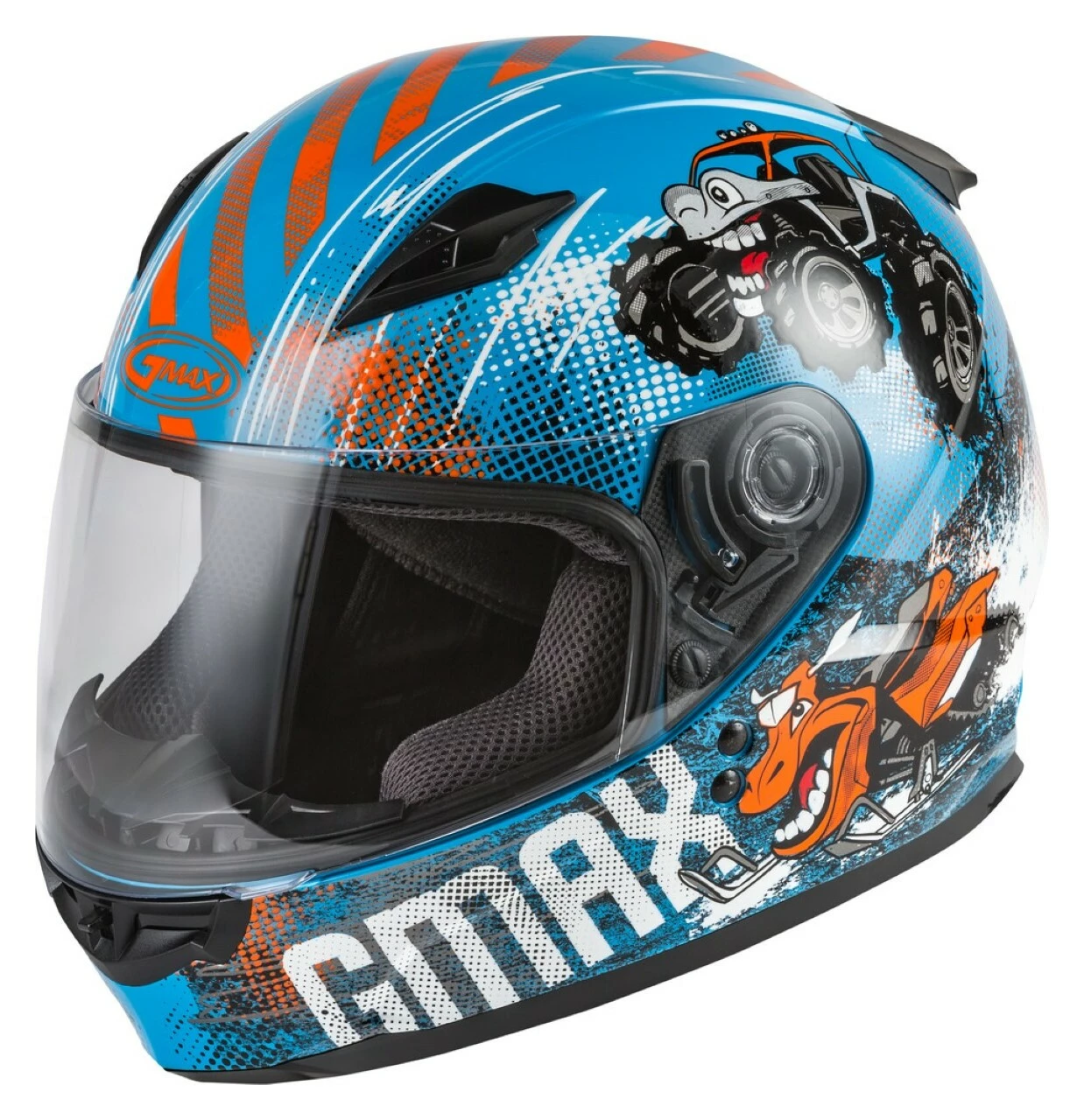 GMAX Helmets GMAX Helmets GMax Youth GM49Y Beasts Helmet 4 GMAX Helmets GMAX Helmets GMax Youth GM49Y Beasts Helmet - Image 4