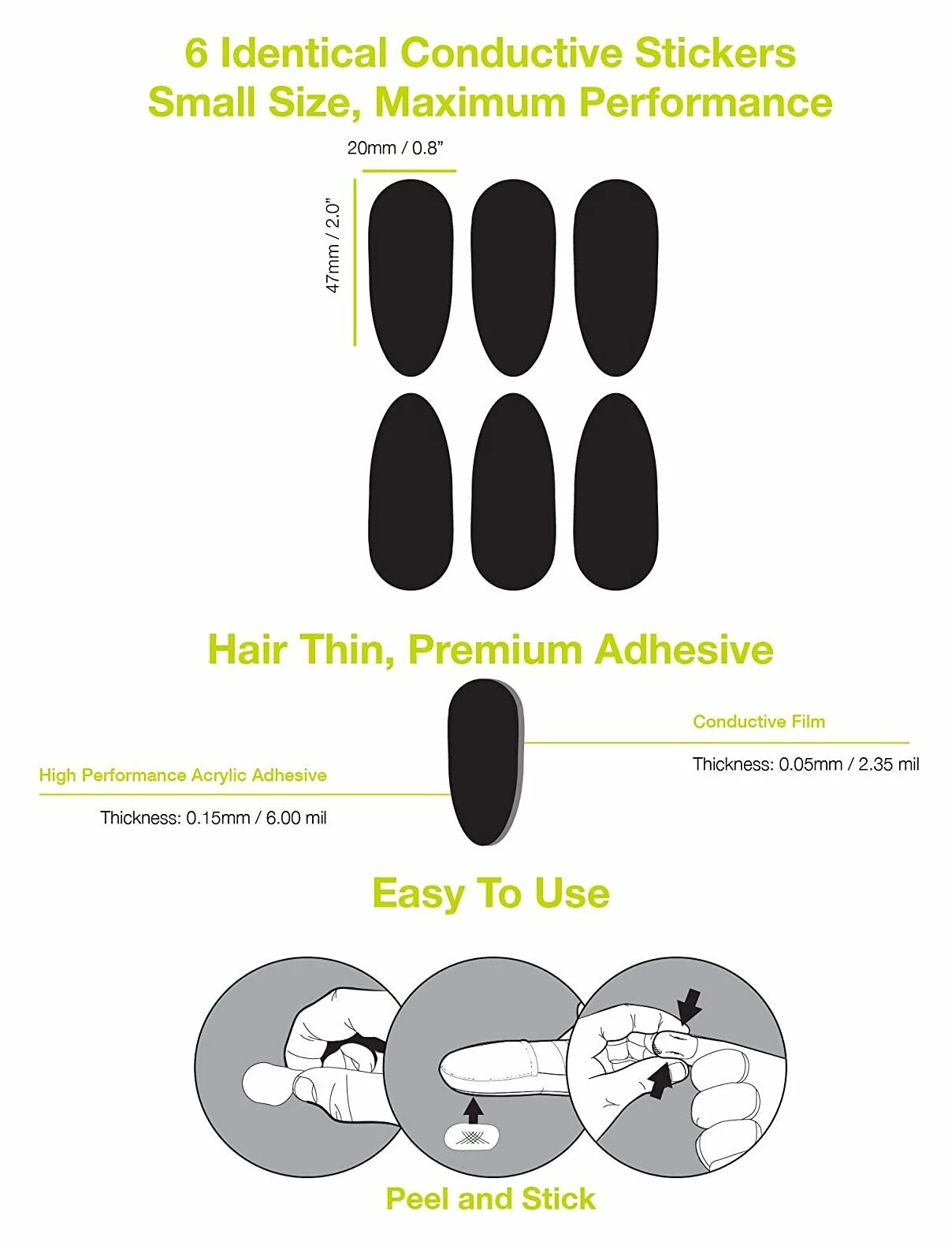 Glove Tacts Glove Tacts GloveTacts V3 Smart Fingertip Touchscreen Pads 4 Glove Tacts Glove Tacts GloveTacts V3 Smart Fingertip Touchscreen Pads - Image 4