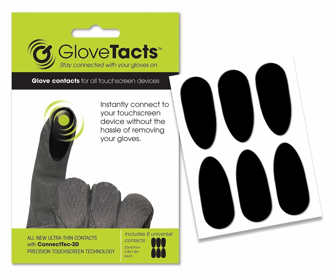 Glove Tacts Glove Tacts GloveTacts V3 Smart Fingertip Touchscreen Pads 1 Glove Tacts Glove Tacts GloveTacts V3 Smart Fingertip Touchscreen Pads