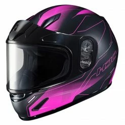 HJC Helmets HJC Helmets HJC Youth CL-Y Taze Snow Helmet - Dual Lens -Cheap Kids Motorcycle Gear Store hjc youth cly taze snow helmet dual lens 2