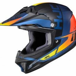 HJC Helmets HJC Helmets HJC Youth CL-XY 2 Creed Helmet 11 HJC Helmets HJC Helmets HJC Youth CL-XY 2 Creed Helmet -Cheap Kids Motorcycle Gear Store hjcclxy2 creed youth helmet black blue orange
