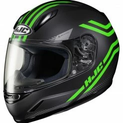 HJC Helmets HJC Helmets HJC Youth CL-Y Strix Helmet -Cheap Kids Motorcycle Gear Store hjccly strix youth helmet black green