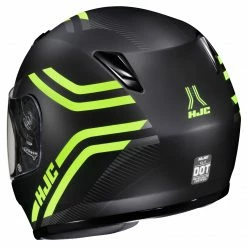 HJC Helmets HJC Helmets HJC Youth CL-Y Strix Helmet -Cheap Kids Motorcycle Gear Store hjccly strix youth helmet black hi viz 1