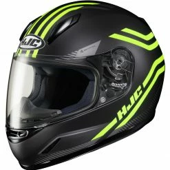 HJC Helmets HJC Helmets HJC Youth CL-Y Strix Helmet -Cheap Kids Motorcycle Gear Store hjccly strix youth helmet black hi viz