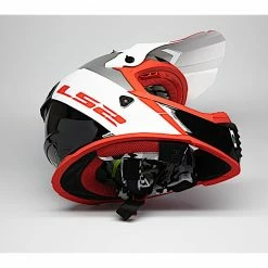 LS2 Helmets LS2 Helmets LS2 Youth Gate Launch Helmet 22 LS2 Helmets LS2 Helmets LS2 Youth Gate Launch Helmet -Cheap Kids Motorcycle Gear Store ls2 helmets launch gate red white black 3