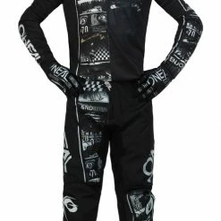 O'Neal Youth Element Attack Pants 12 O'Neal Youth Element Attack Pants -Cheap Kids Motorcycle Gear Store o neal element attack youth pants black white 2