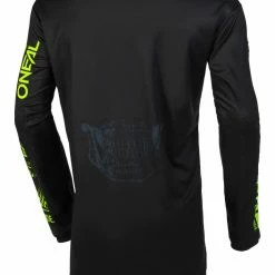 O'Neal Youth Element Attack Jersey -Cheap Kids Motorcycle Gear Store o neal youth element attack jersey black hi viz yellow 1