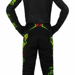 O'Neal Youth Element Attack Jersey -Cheap Kids Motorcycle Gear Store o neal youth element attack jersey black hi viz yellow 3