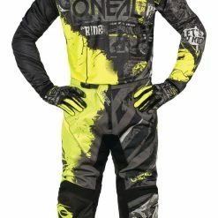 O'Neal Youth Element Ride Pants -Cheap Kids Motorcycle Gear Store o neal youth element ride pants black hi viz yellow 2