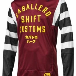 Shift 3lack Label Youth Caballero Jersey 6 Shift 3lack Label Youth Caballero Jersey -Cheap Kids Motorcycle Gear Store shift whit3 label youth caballero jersey dark red