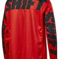 Shift Whit3 Label Youth York Jersey -Cheap Kids Motorcycle Gear Store shift whit3 label youth york jersey red 1