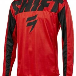 Shift Whit3 Label Youth York Jersey -Cheap Kids Motorcycle Gear Store shift whit3 label youth york jersey red