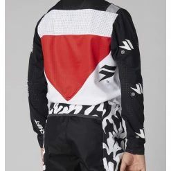 Shift Youth Blue Label Flame Jersey -Cheap Kids Motorcycle Gear Store shift youth3lue label flame jersey white black 2