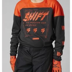 Shift Youth White Label Flame Jersey 6 Shift Youth White Label Flame Jersey -Cheap Kids Motorcycle Gear Store shift youth label flame jersey flo ylw 2