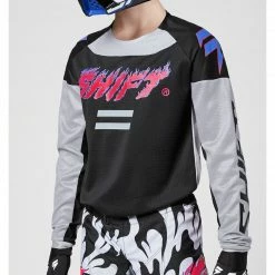 Shift Youth White Label Flank Jersey