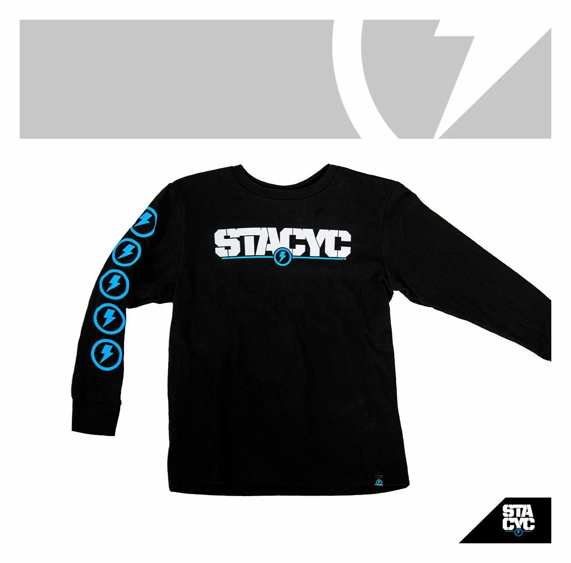 STACYC Youth Logo Long Sleeve Shirt 1 STACYC Youth Logo Long Sleeve Shirt