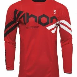Thor Youth Pulse Cube Jersey -Cheap Kids Motorcycle Gear Store thor pulse cube jersey red white 4