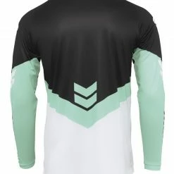 Thor Youth Sector Chevron Jersey -Cheap Kids Motorcycle Gear Store thor sector chevron jersey black green white 3