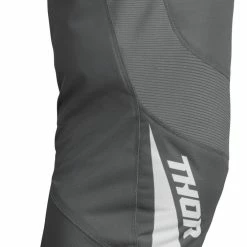 Thor Youth Sector Edge Pants -Cheap Kids Motorcycle Gear Store thor sector edge pants dark grey acid green 2 scaled