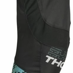 Thor Youth Sector Atlas Pants -Cheap Kids Motorcycle Gear Store thor youth sector atlas pants black teal 2 scaled