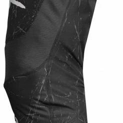 Thor Youth Sector Gnar Pants -Cheap Kids Motorcycle Gear Store thor youth sector gnar pants black white 3 scaled