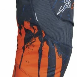 Thor Youth Sector Gnar Pants -Cheap Kids Motorcycle Gear Store thor youth sector gnar pants midnight orange 2 scaled