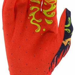 Troy Lee Designs Youth Air Bigfoot Gloves -Cheap Kids Motorcycle Gear Store troy lee designs youth air bigfoot gloves red navy 1