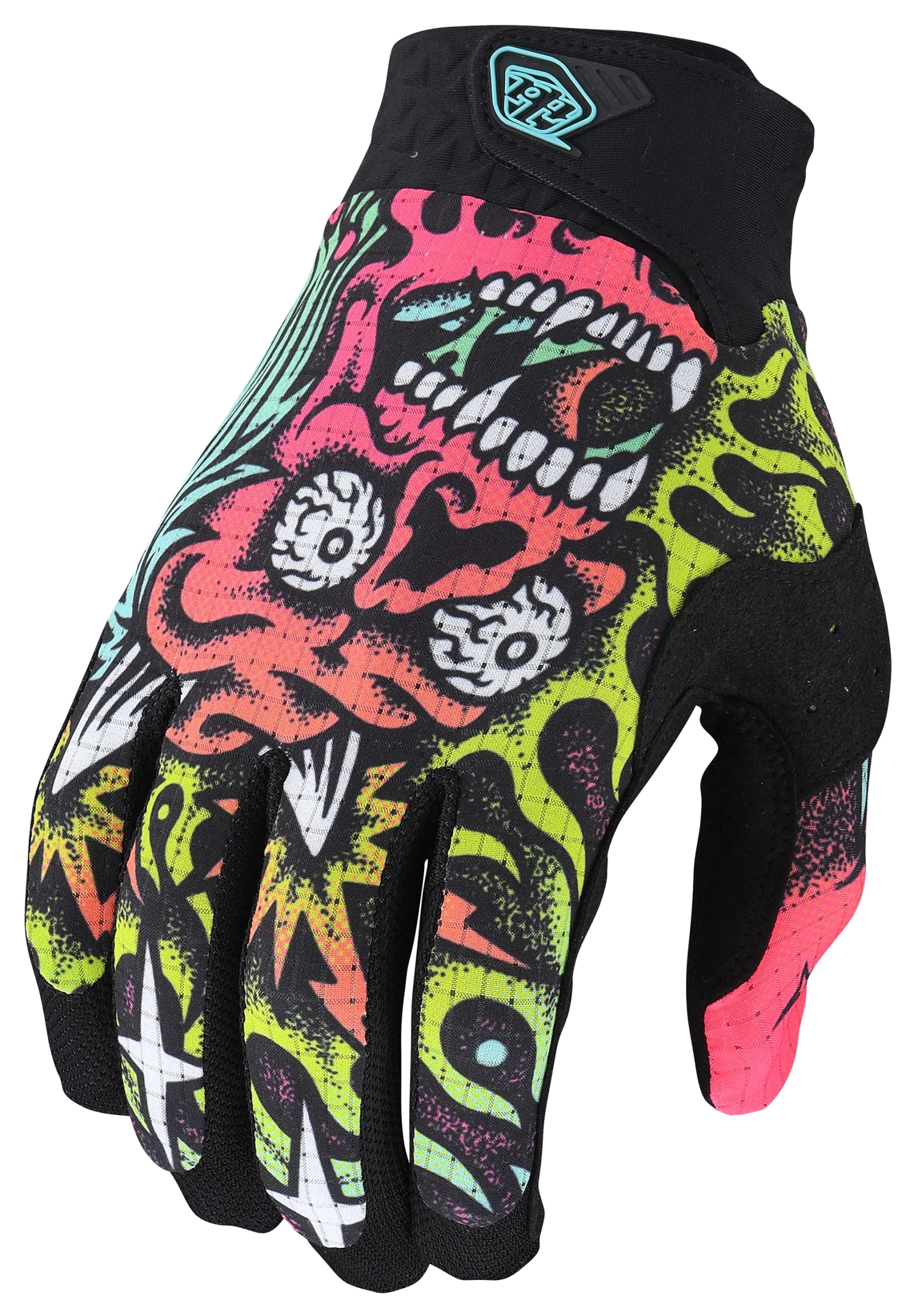 Troy Lee Designs Youth Air Skull Demon Gloves 3 Troy Lee Designs Youth Air Skull Demon Gloves - Image 3