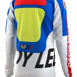 Troy Lee Designs Youth GP Drop IN Jersey -Cheap Kids Motorcycle Gear Store troy lee designs youth gp drop in jersey white 1