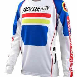 Troy Lee Designs Youth GP Drop IN Jersey -Cheap Kids Motorcycle Gear Store troy lee designs youth gp drop in jersey white