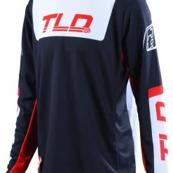Troy Lee Designs Youth GP Fractura Jersey -Cheap Kids Motorcycle Gear Store troy lee designs youth gp fractura jersey navy red scaled