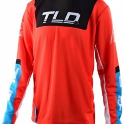 Troy Lee Designs Youth GP Fractura Jersey -Cheap Kids Motorcycle Gear Store troy lee designs youth gp fractura jersey orange black scaled