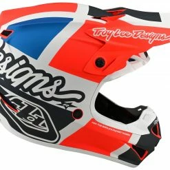Troy Lee Designs Youth SE4 Polyacrylite Quattro Helmet -Cheap Kids Motorcycle Gear Store troy lee designs youth se4 polyacrylite quattro helmet orange blue 2 scaled