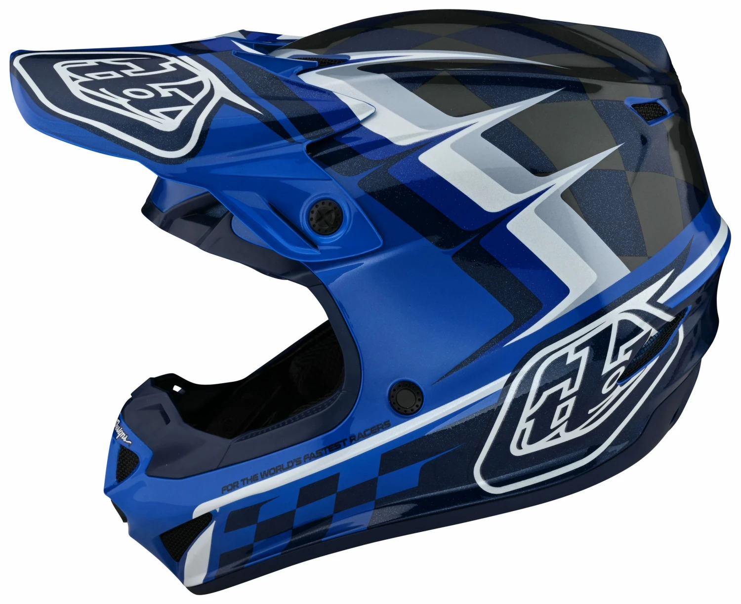 Troy Lee Designs Youth SE4 Polyacrylite Warped Helmet 5 Troy Lee Designs Youth SE4 Polyacrylite Warped Helmet - Image 5