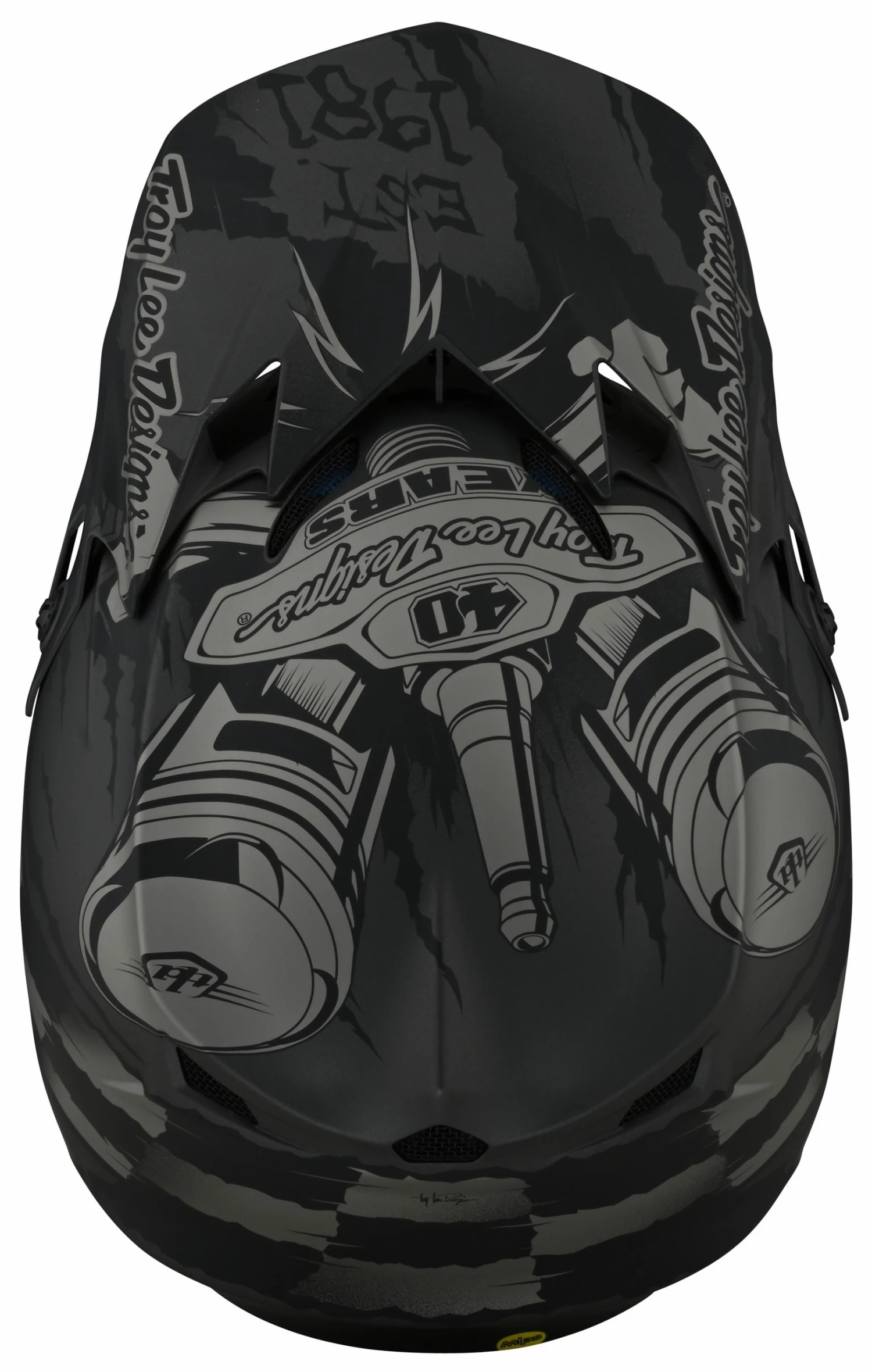 Troy Lee Designs Troy Lee Designs Troy Lee Youth GP Strike Helmet (Youth LG) 4 Troy Lee Designs Troy Lee Designs Troy Lee Youth GP Strike Helmet (Youth LG) - Image 4