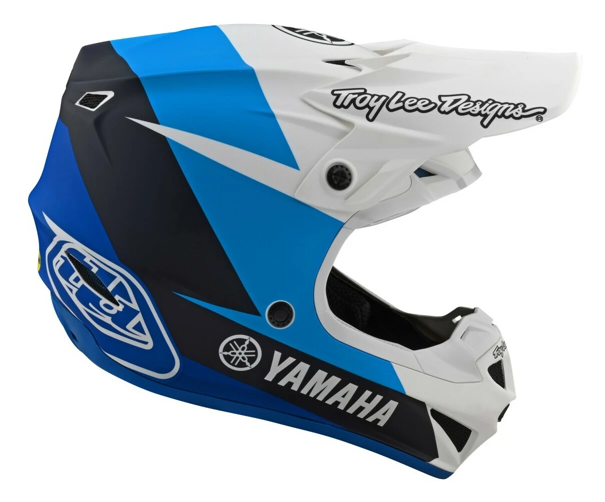 Troy Lee Designs Troy Lee Designs Troy Lee Youth SE4 Polyacrylite Yamaha L4 Helmet 2 Troy Lee Designs Troy Lee Designs Troy Lee Youth SE4 Polyacrylite Yamaha L4 Helmet - Image 2