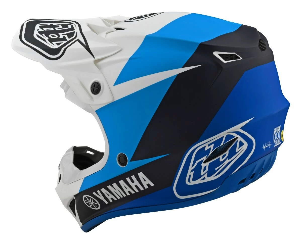 Troy Lee Designs Troy Lee Designs Troy Lee Youth SE4 Polyacrylite Yamaha L4 Helmet 5 Troy Lee Designs Troy Lee Designs Troy Lee Youth SE4 Polyacrylite Yamaha L4 Helmet - Image 5