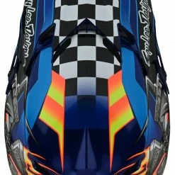 Troy Lee Designs Troy Lee Designs Troy Lee Youth GP Carb Helmet (Youth LG) Blue / Youth LG [Open Box] -Cheap Kids Motorcycle Gear Store troy lee youth gp carb helmet youth lg blue youth lg open box blue 7 scaled
