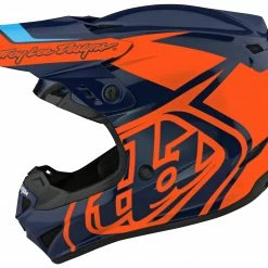 Troy Lee Designs Troy Lee Designs Troy Lee Youth GP Overload Helmet -Cheap Kids Motorcycle Gear Store troy lee youth gp overload helmet navy orange scaled